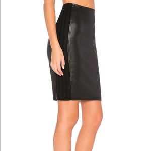 Bailey 44 Tolstoy eco-leather pencil skirt